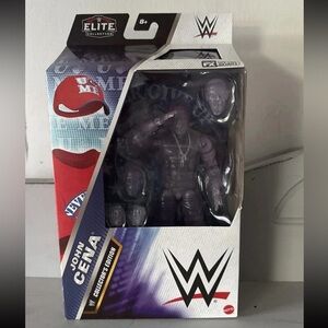 WWE Elite John Cena Figure Invisible Collector’s Edition Transparent NEW Mattel